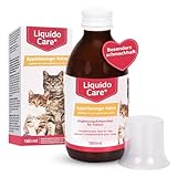 Liquidocare Appetitanreger Katze 180 ml – Hochkalorisches Tonikum mit Vitaminen & Taurin – Für schlecht fressende Katzen, leicht verdaulich & schmackhaft – Ergänzungsfuttermittel